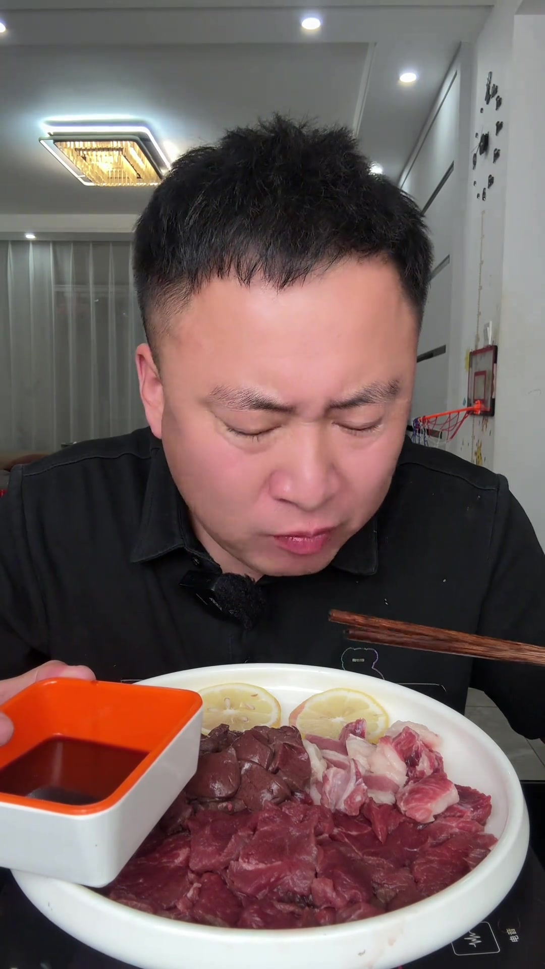 美食测评马肉马肝刺身