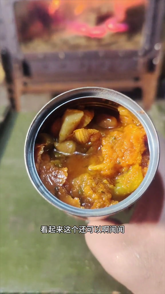 末日废土美食之通心粉汤罐头罐头冬天下雪应急储备秋冬新品试吃官