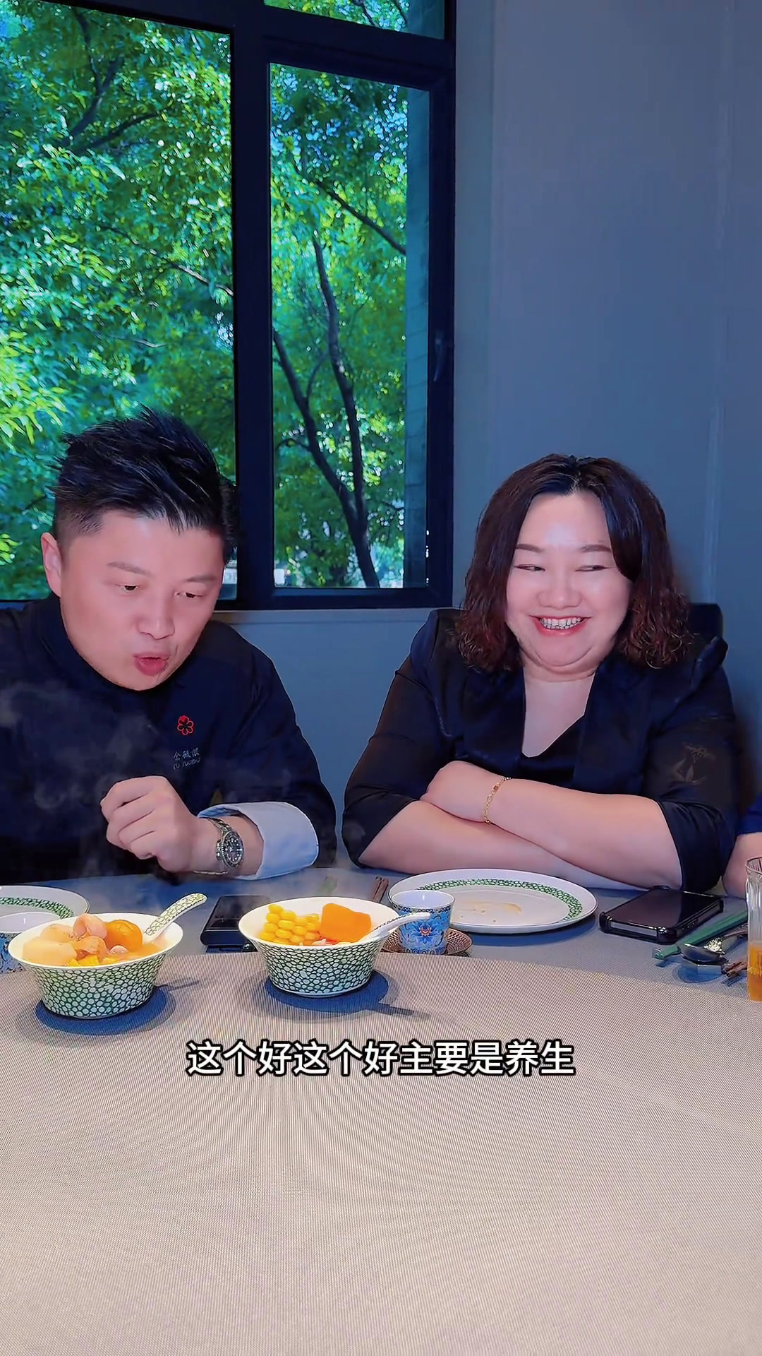 吃素食福「福」坚持每个星期吃一次斋「福」御膳汤品