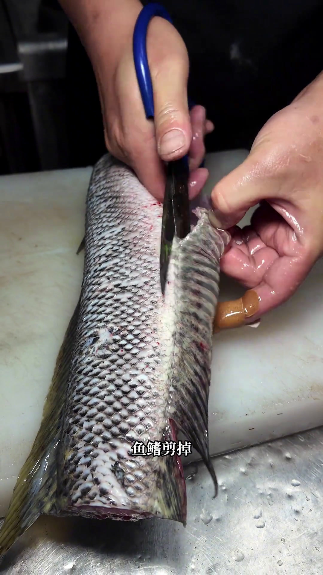 干拔财鱼这样做出来的财鱼鲜脆可口不愧是湖北名菜跟学做菜家乡美食湖北传统名菜干拔财鱼