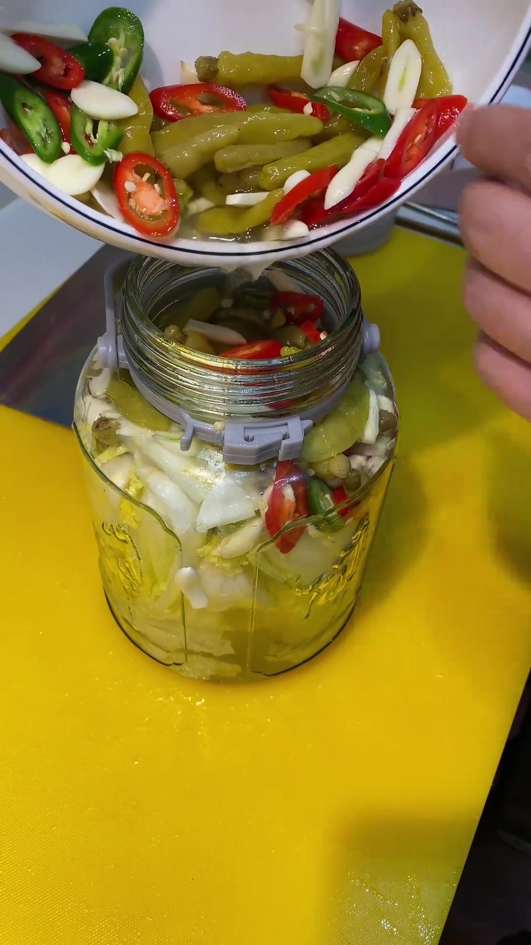 美食教程家常菜泡菜泡椒娃娃菜美食官美食达人助手