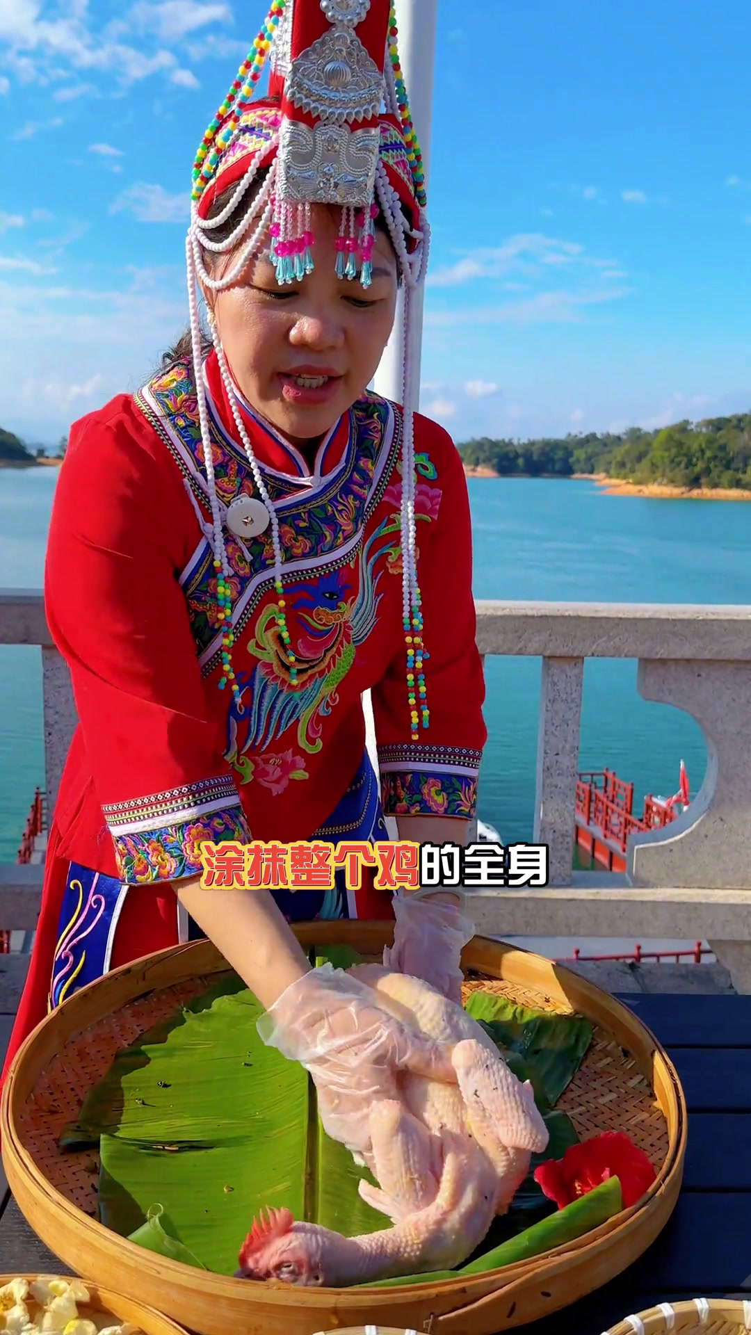 今天带你吃一个有文化的茶花鸡河源茶花鸡大吉大利今晚吃鸡同城美食美食趣味茶花鸡