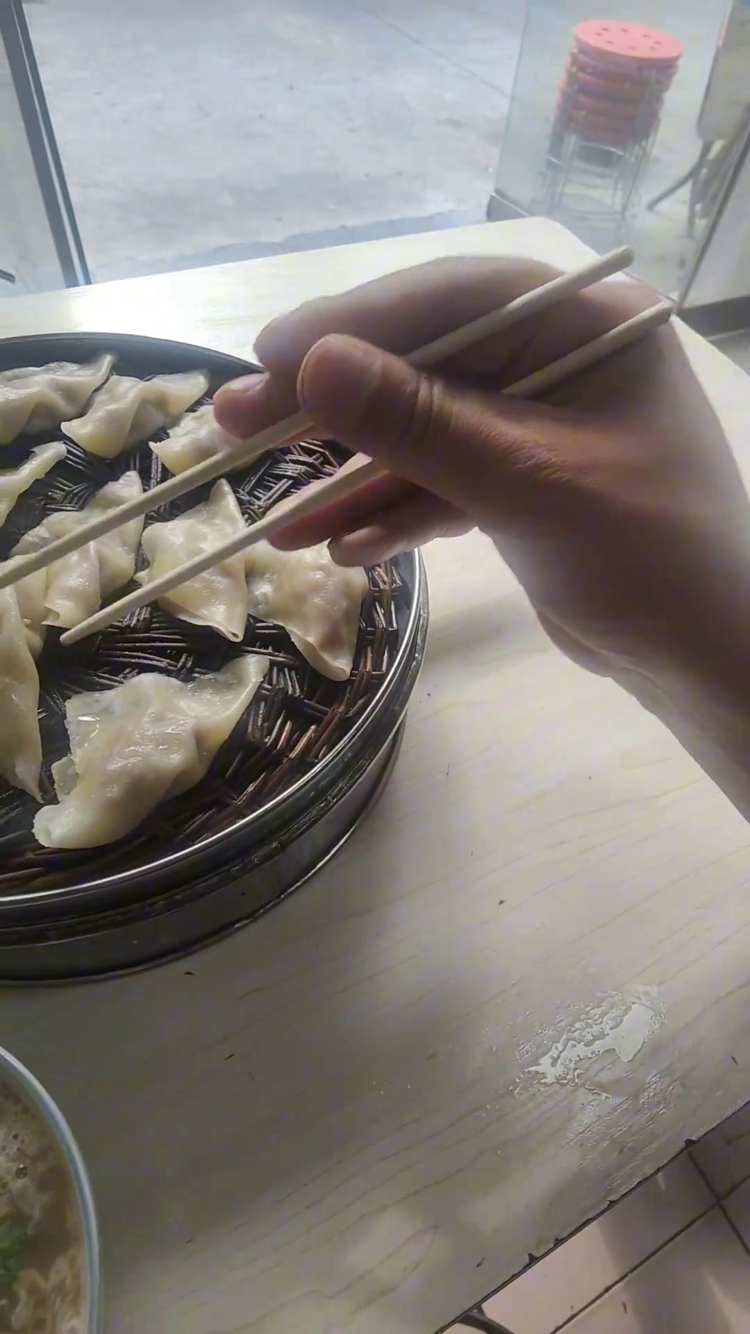 永城美食,sa汤,蒸饺!