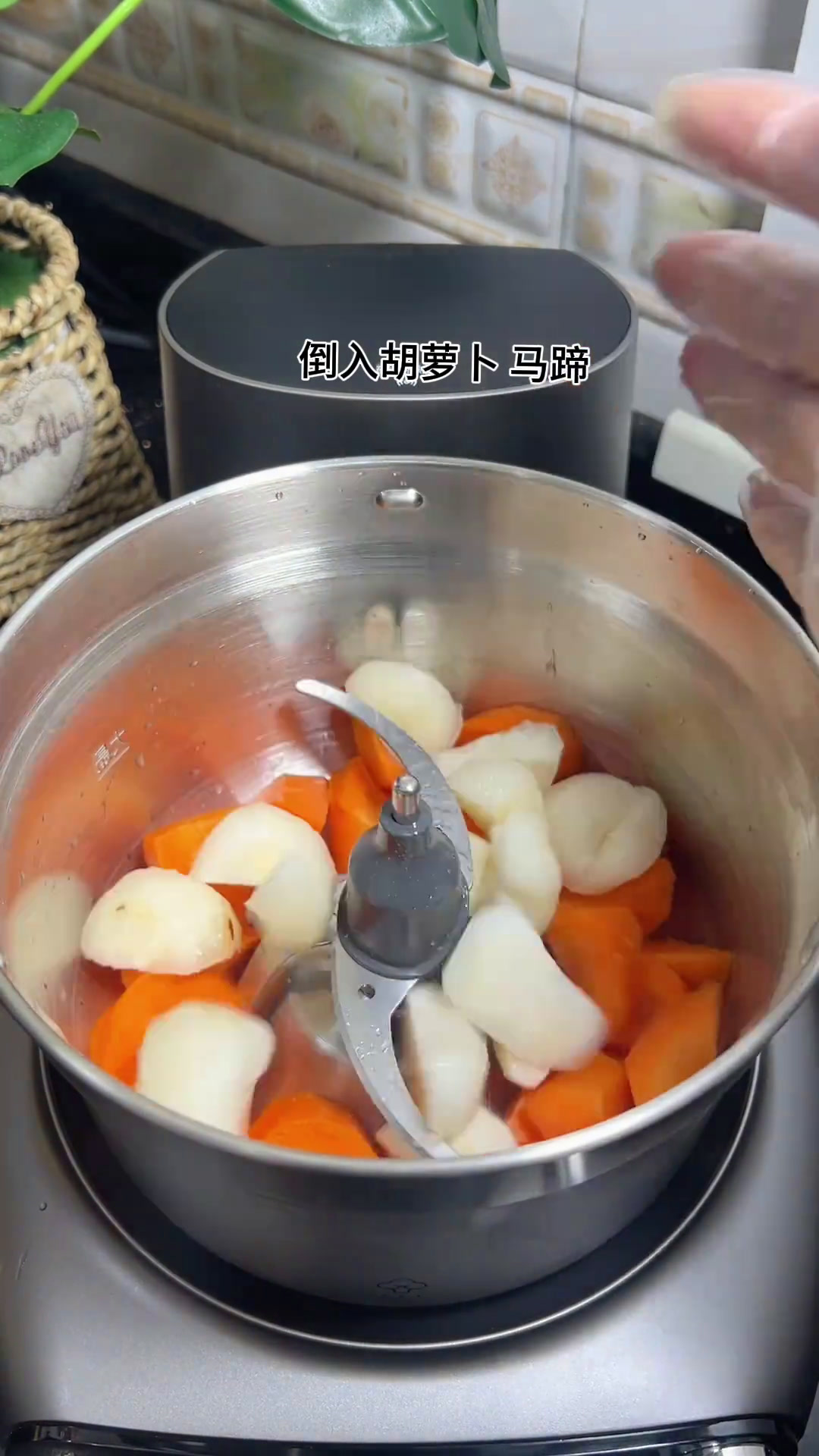 今天早上给家人做了爱吃的锅贴玉米汁水果#美好的一天从早餐开始东菱面食机记录真实生活我的生活