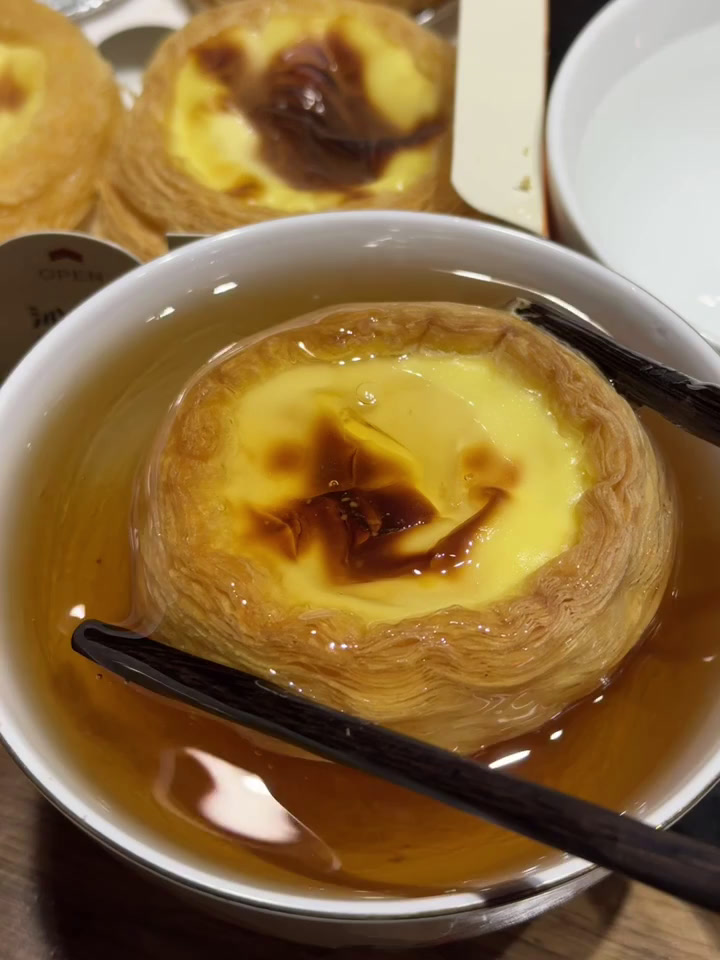 终于吃上了冰糖葫芦蛋挞!