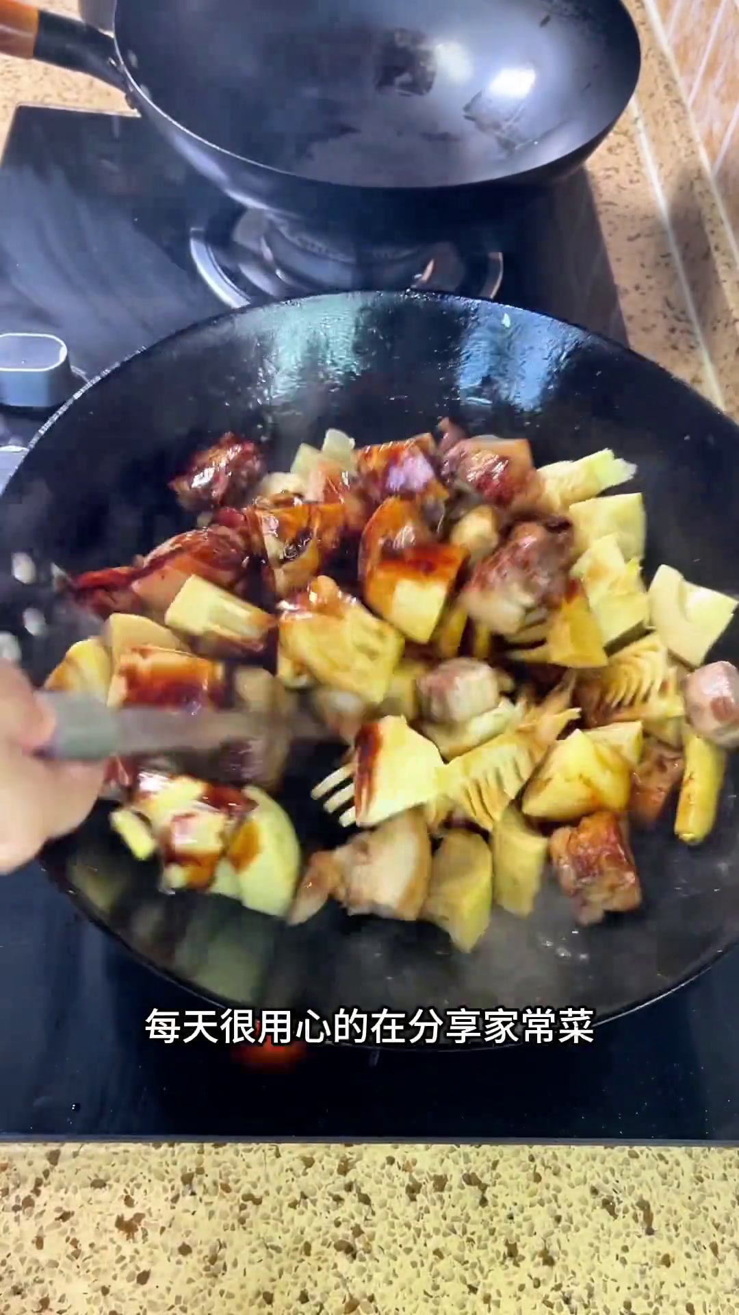 今日晚餐四道春天里的家常菜我的厨房日记爱做饭的男人家常菜日常做饭分享抖出家乡味