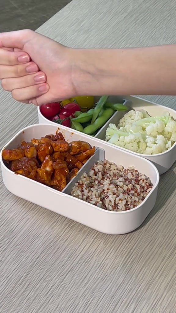韩式鸡肉便当超好吃!好好吃饭好好生活合理饮食营养均衡韩式料理美食vlog一人食便当食谱分享