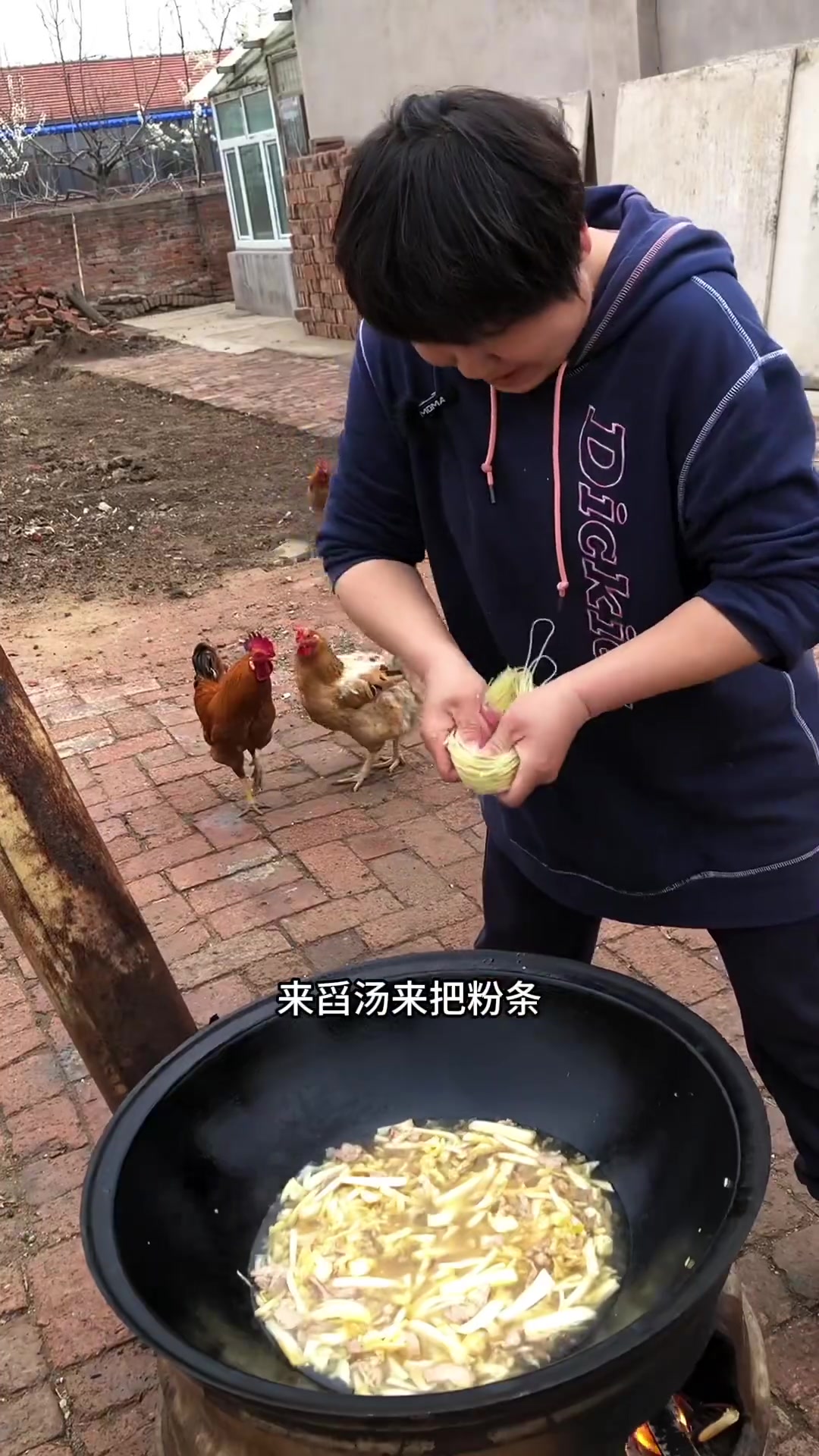 新农人计划农村生活农村美食记录真实生活家常便饭吃得香