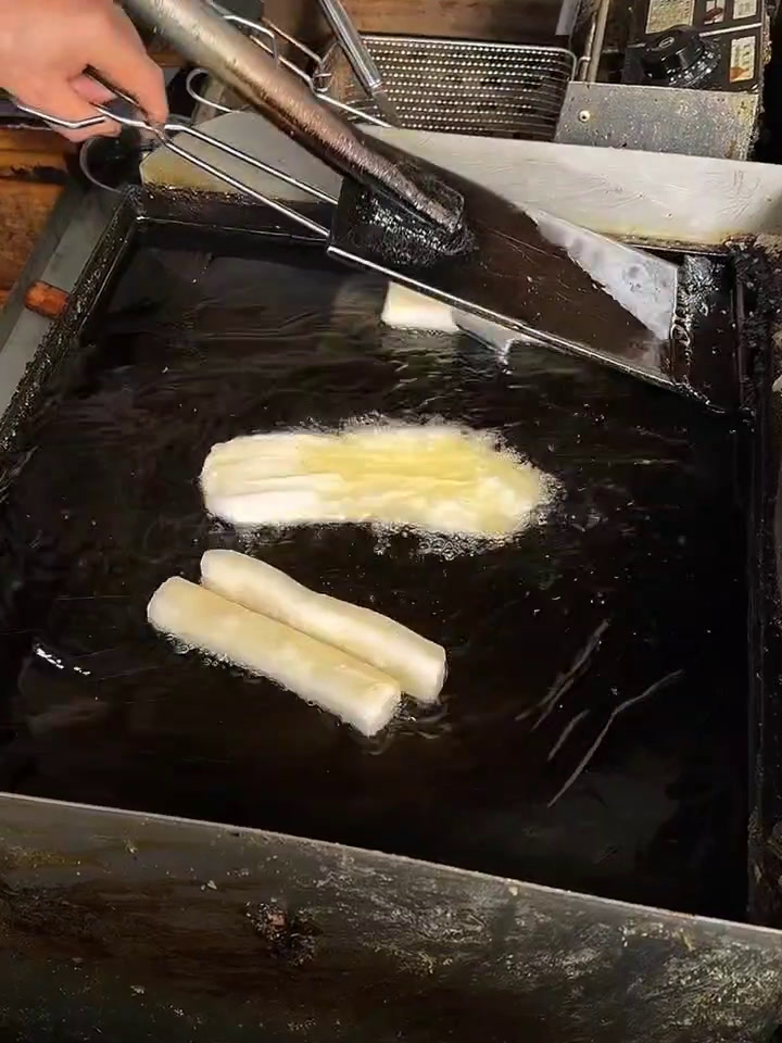 这才是真正的铁板年糕!也太酥脆了吧!