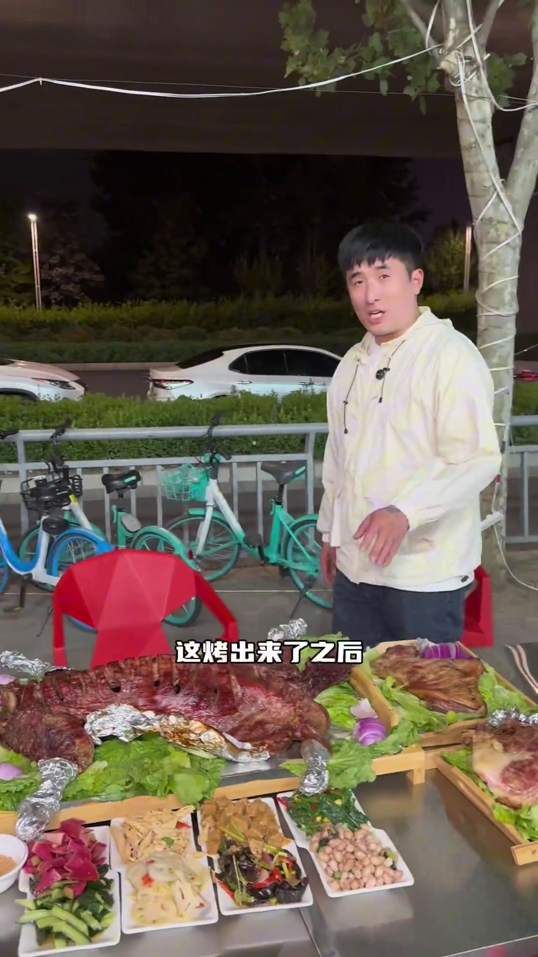 龙子湖附近的刘记羊肉汤,新上了烤全羊,可带劲龙子湖美好食光城市里的烟火气春日好食光烧烤