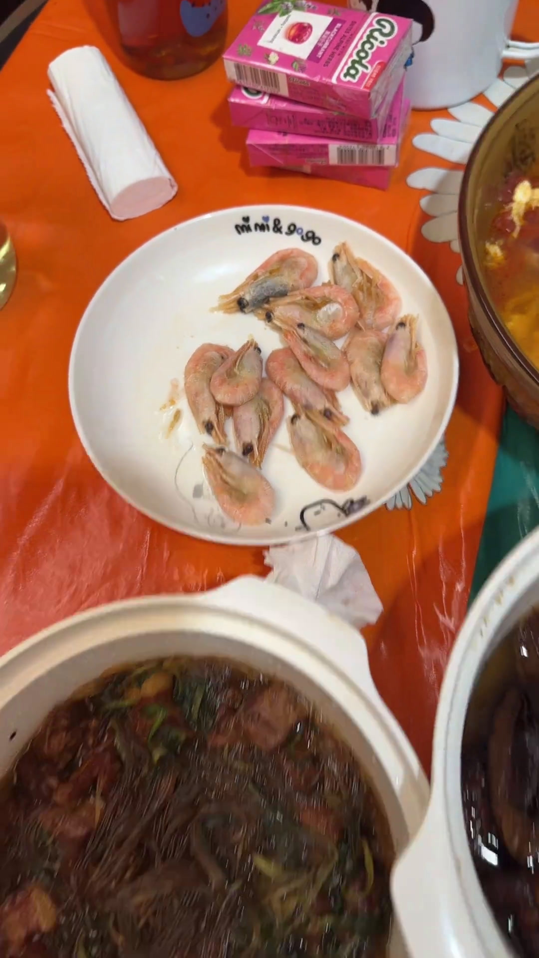 家常便饭吃得香素鸡烧肉,香辣蟹绝对哦抖