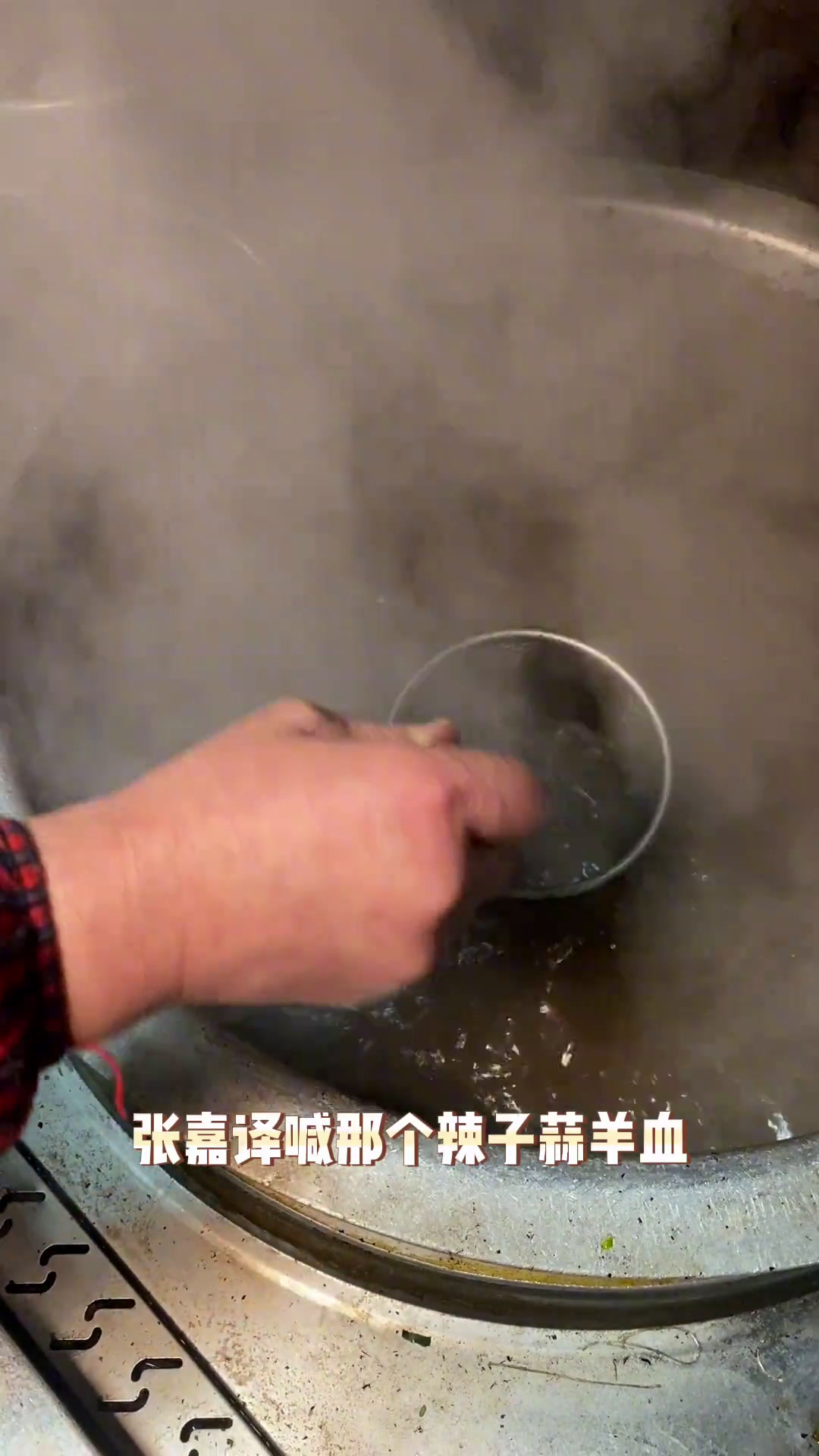 这家是张嘉译同款的辣子蒜羊血,一直以为辣子蒜羊血是一个小吃,今天才知道,原来是一道凉菜,上