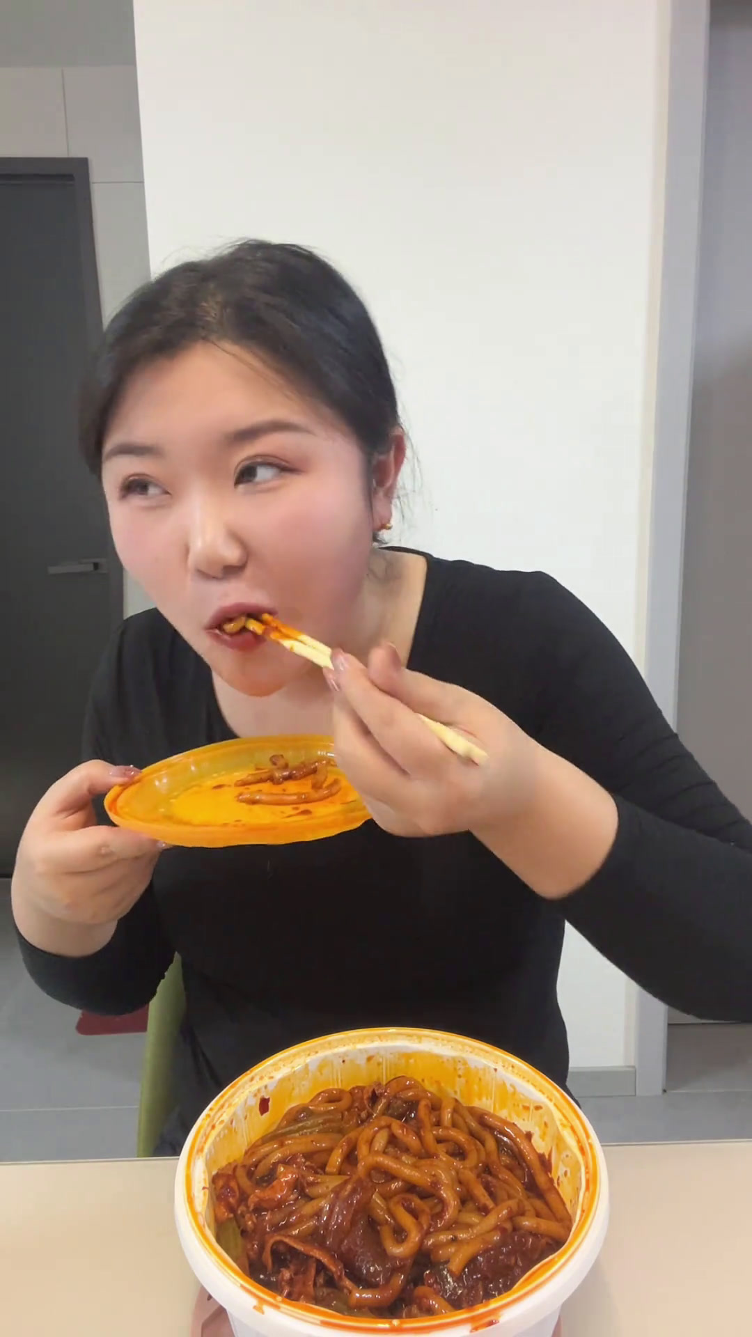 炒米粉这玩意米两头啊日常vlog测评内容过于真实吃货第二代半岛超声炮