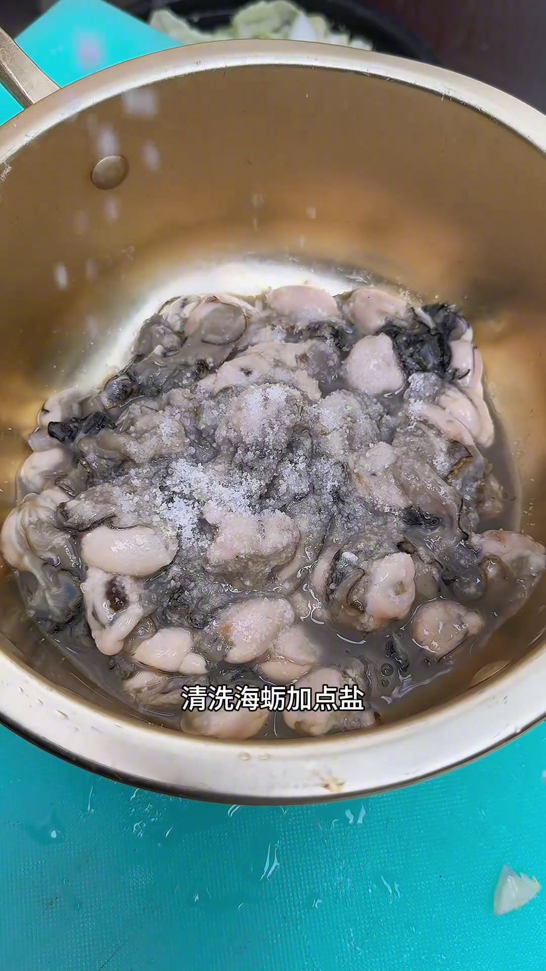 海蛎焖大白菜,简单美味又好吃卤大白菜海蛎焖白菜闽南美食古早味家常菜