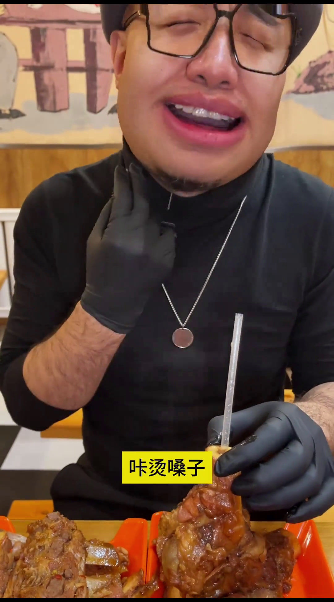 不是说好的大骨头自助?怎么变成火锅了酱大骨自助大口吃肉美食自助餐