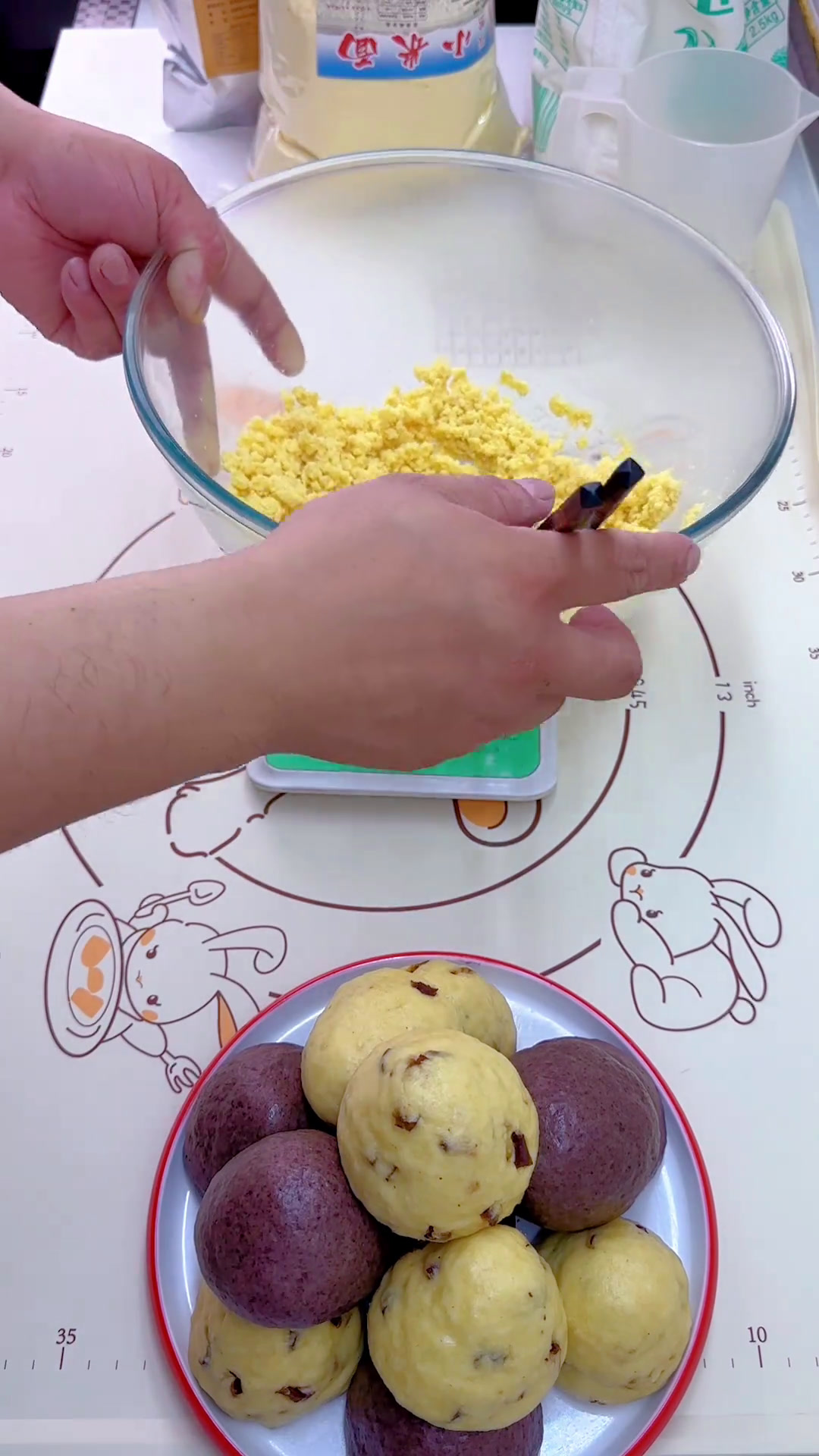 红枣杂粮窝窝头做法美食官五谷杂粮