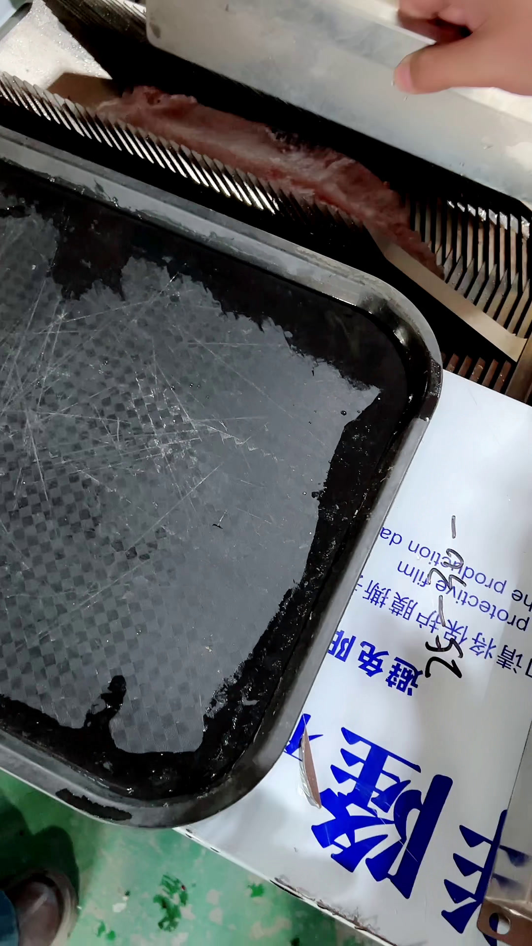 电动斜切鱼片机商用片鱼片机牛羊肉切片机器水煮鱼酸菜鱼切片机器