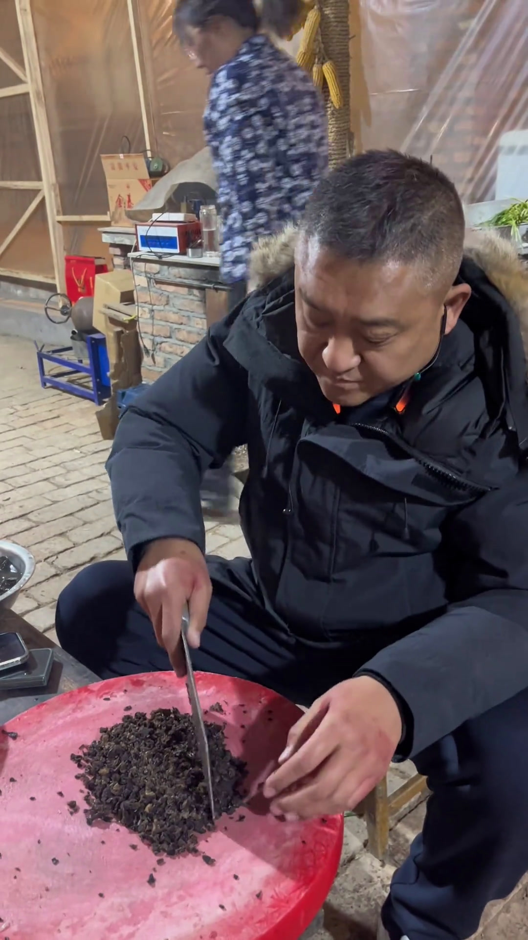 家的味道原创视频海参水饺包饺子乡村老屋