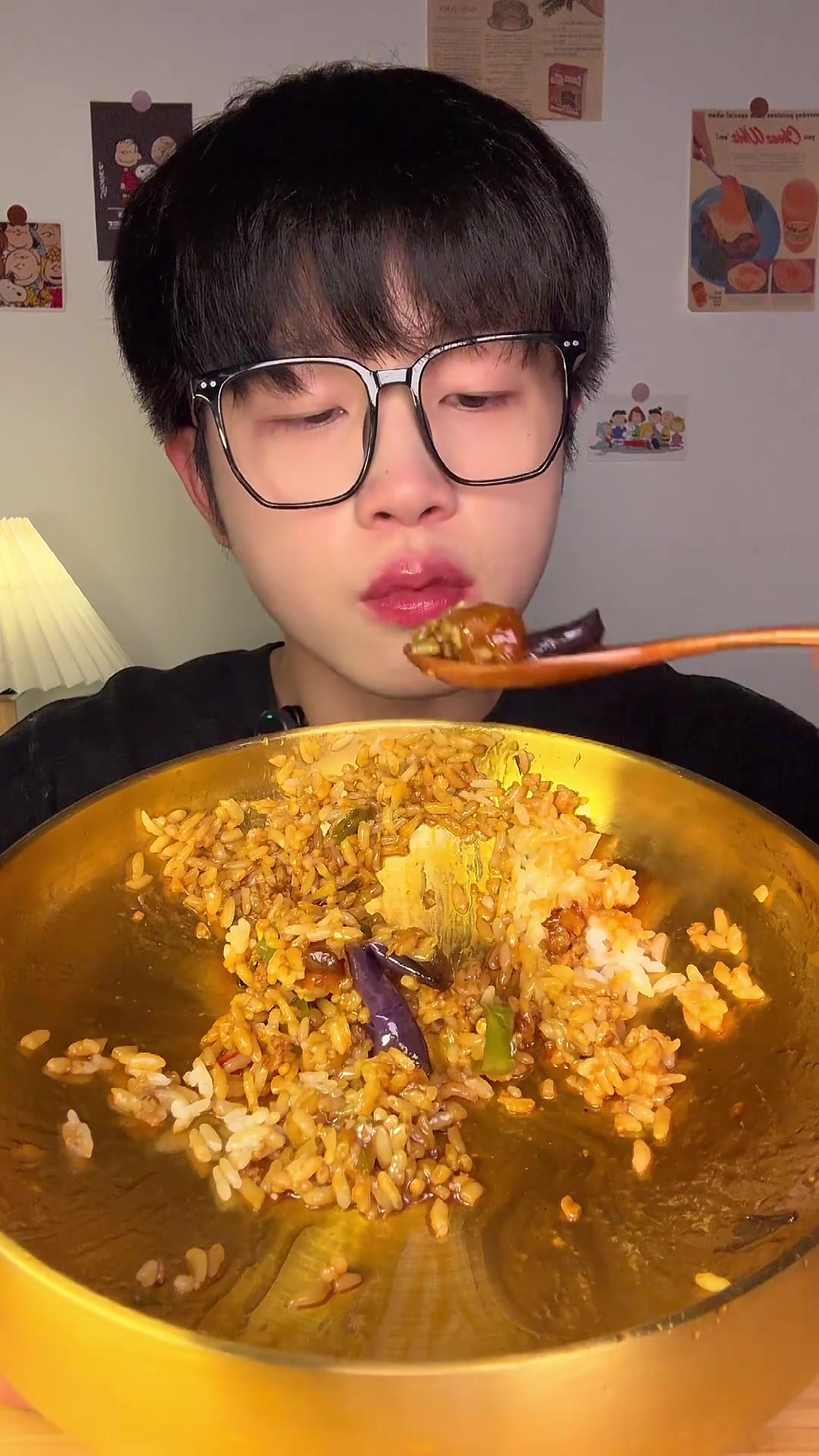 黏糊糊的糖醋里脊和肉沫茄子盖饭香迷糊啦家常菜盖饭糖醋里脊吃货美食创作人计划