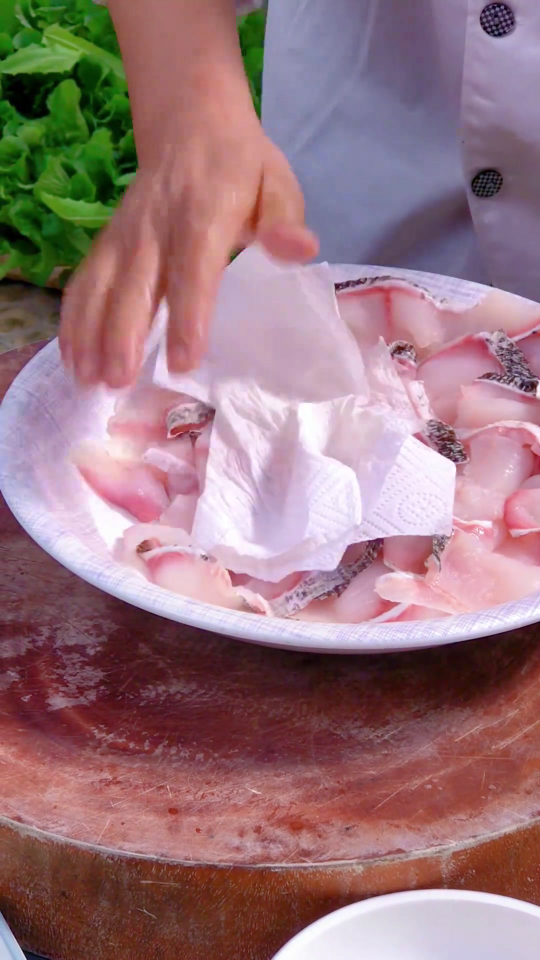 葱香椒麻乌鱼片好食材好味道地方特色美食美食制作分享舌尖上的味道蔼若春