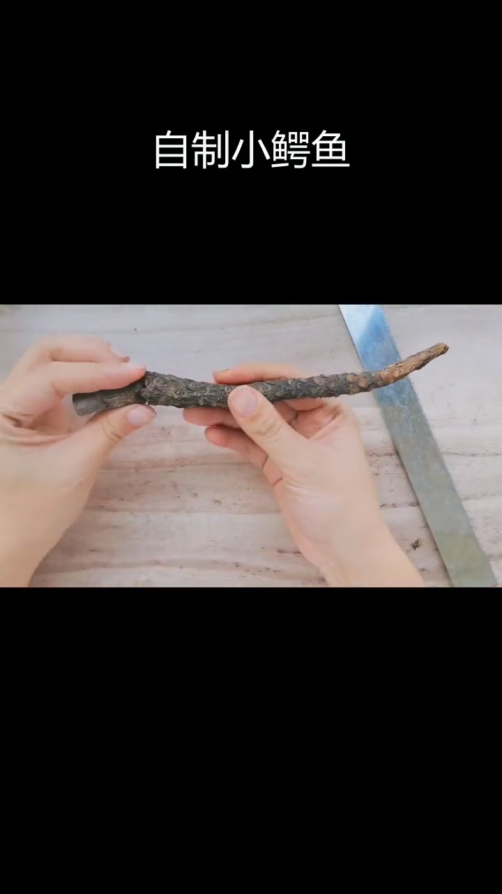手工制作迷你鳄鱼,锻炼动手与创意能力