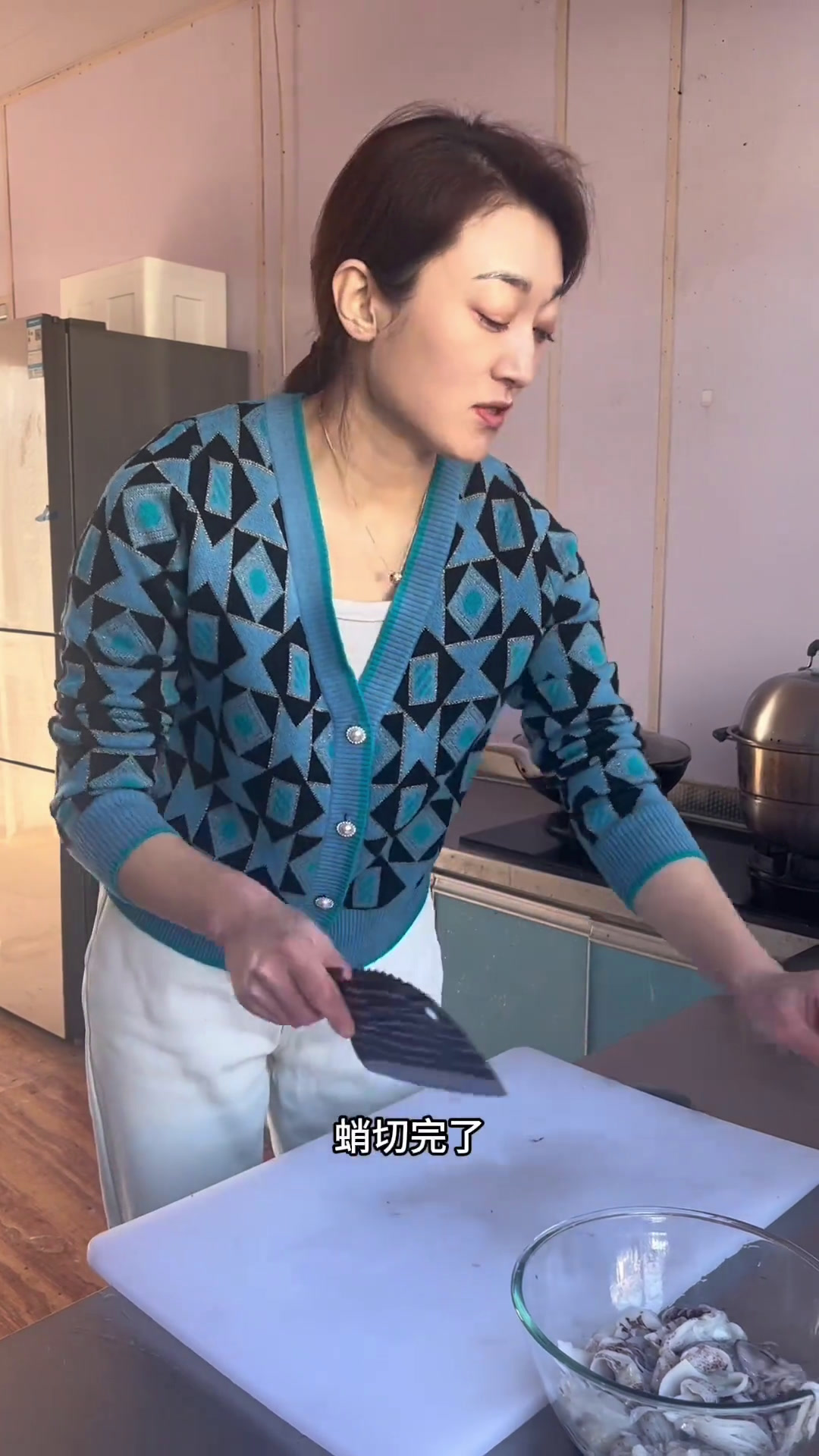 葱爆管蛸做法简单下酒又下饭管蛸让海鲜成为家常菜渔民生活实拍海产品海鲜原产地