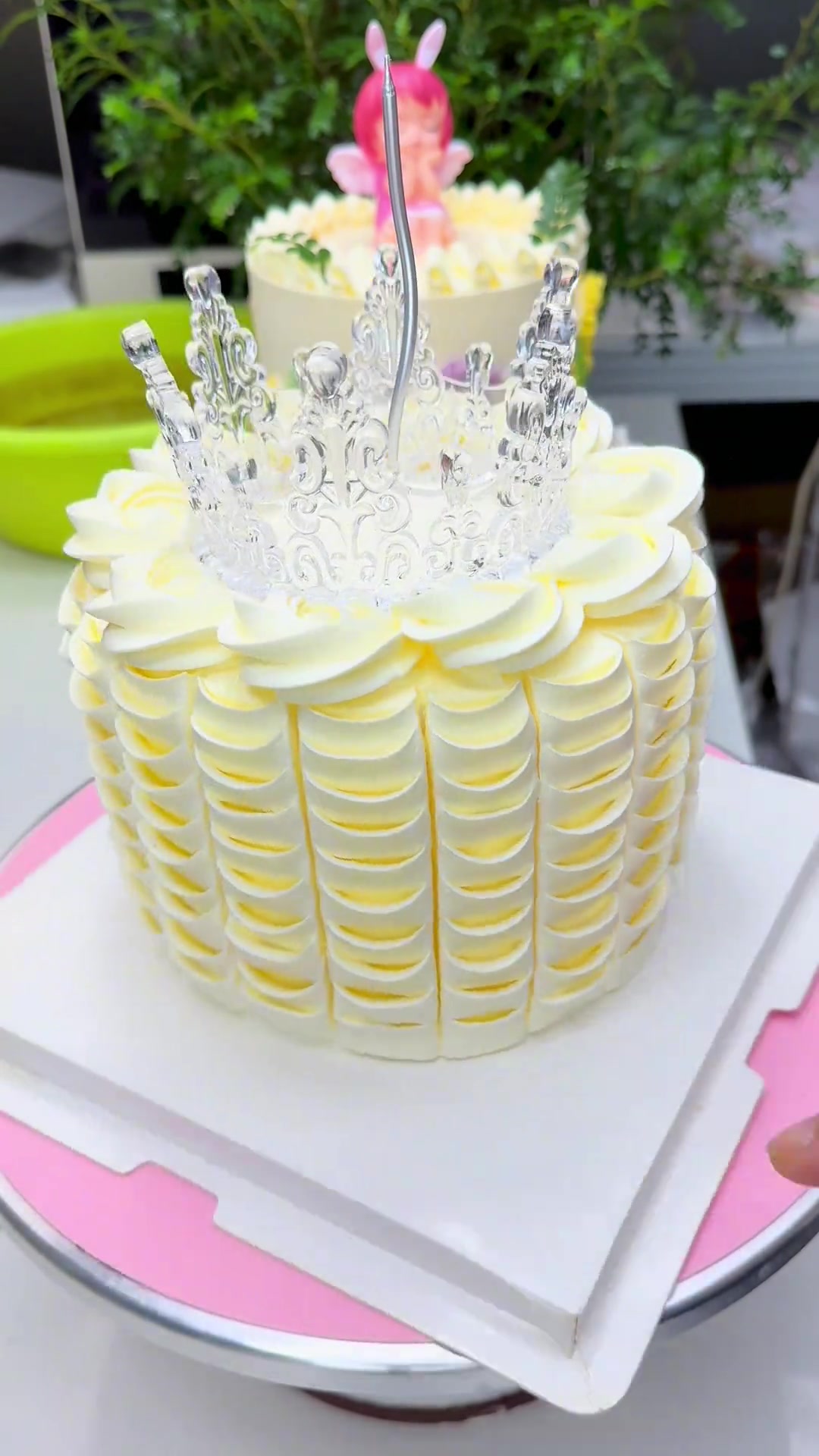 生日蛋糕奶油裱花手绘蛋糕人气蛋糕皇冠蛋糕