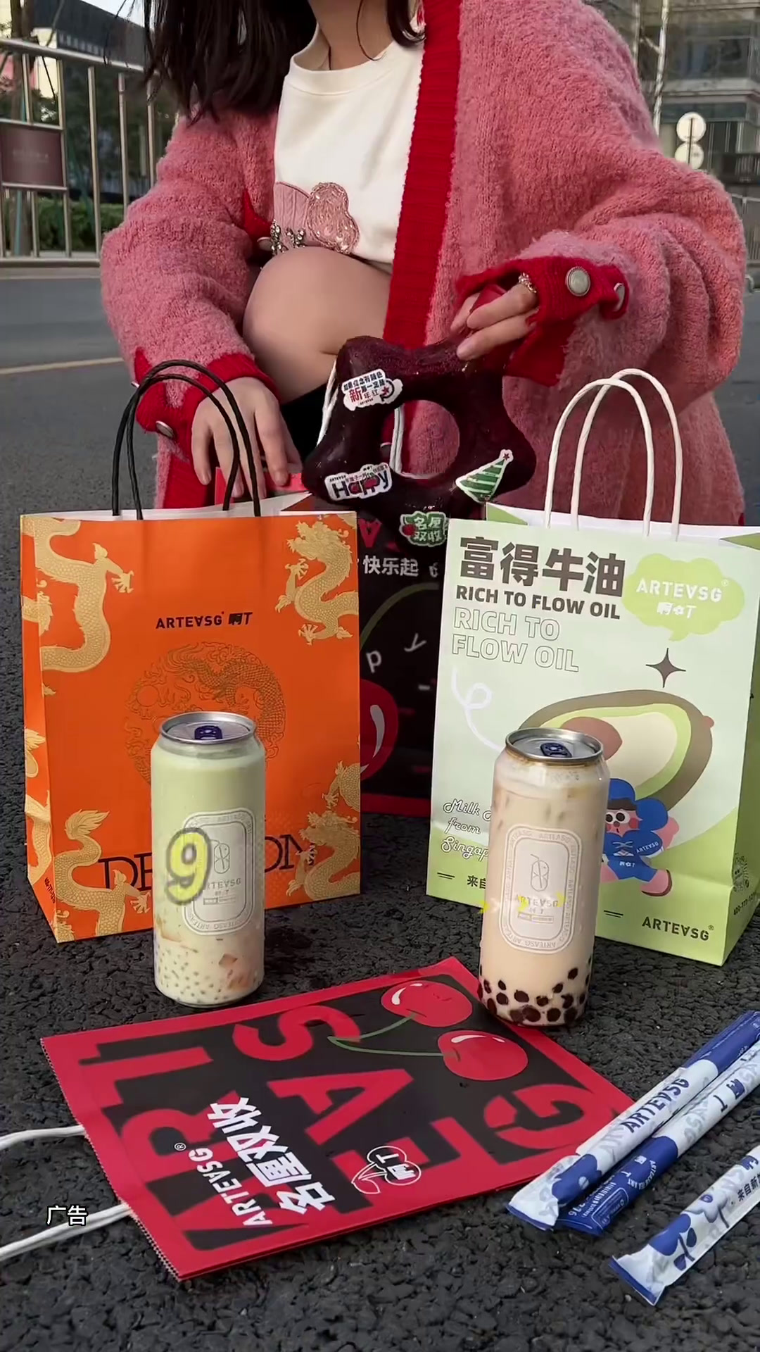 ARTEASG啊T,在前海壹方汇,又来新店啦!仙女都在喝什么先吃为敬arteasg啊t新加