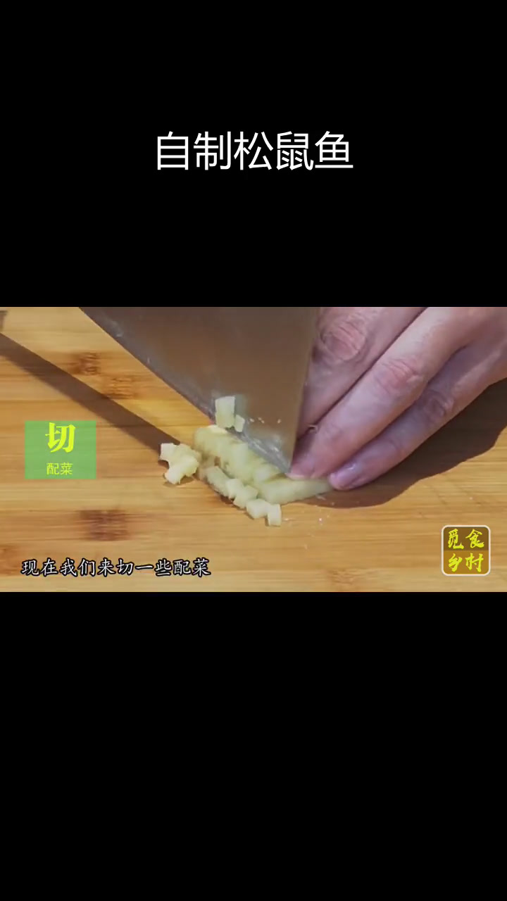 酥脆松鼠鱼,轻松学会的家常做法
