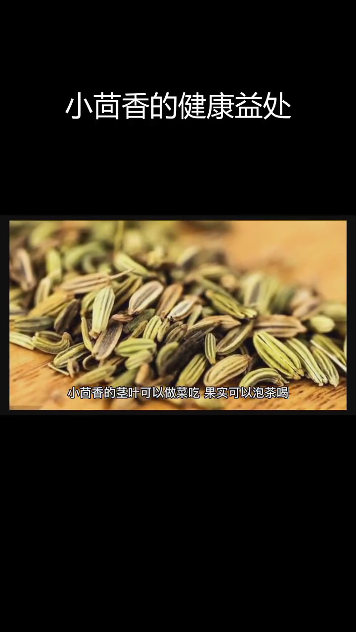 小茴香的多重功效:泡茶、炒菜,营养满分