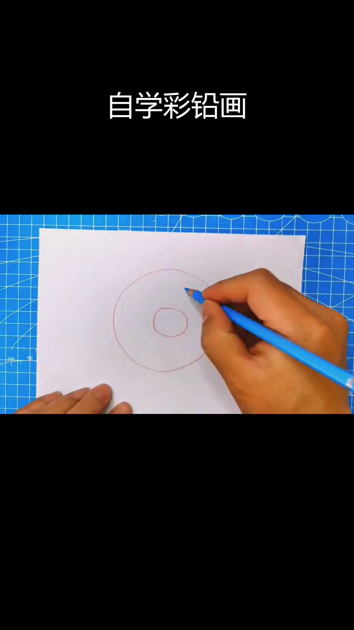 零基础彩铅画教程:面包圈绘制技巧