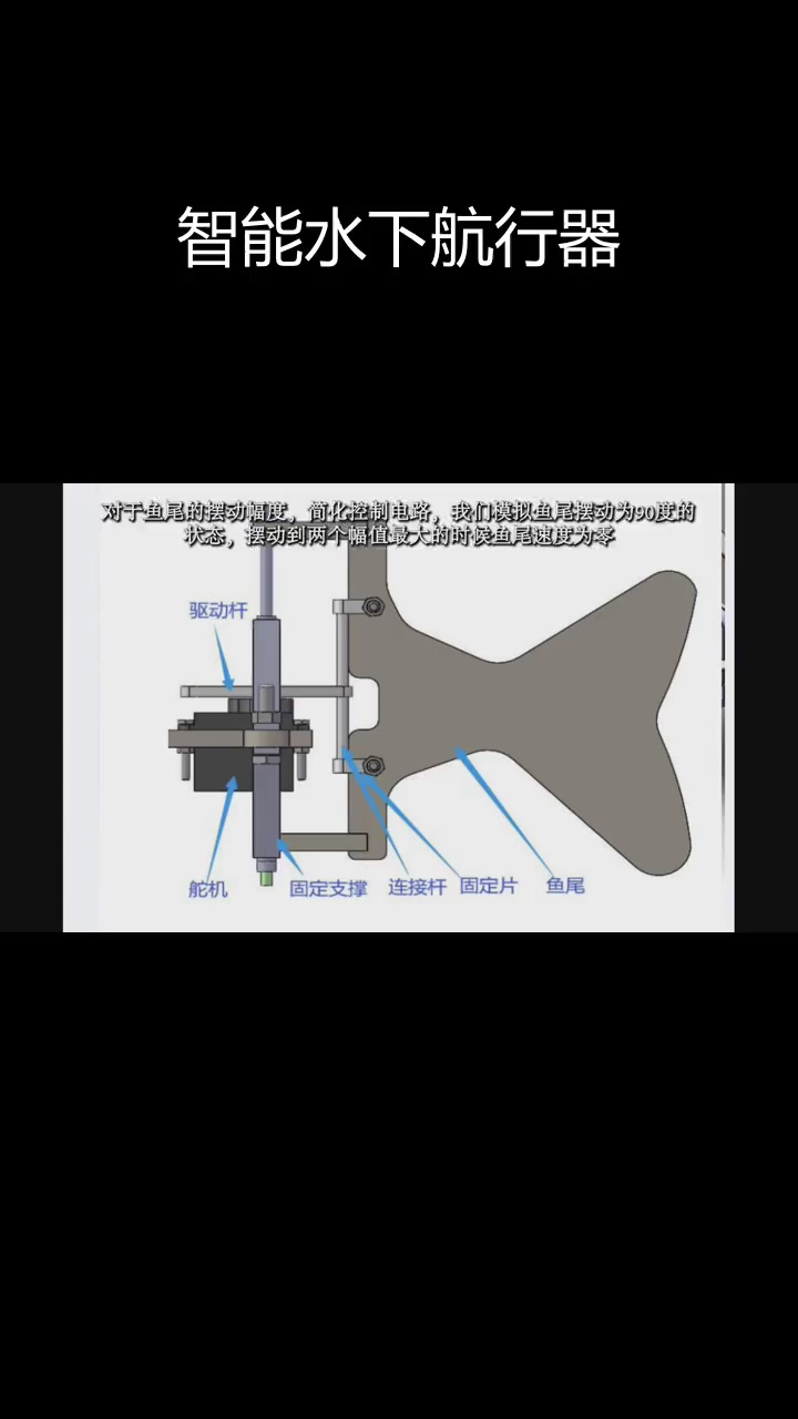 仿生机械鱼设计与运动机制