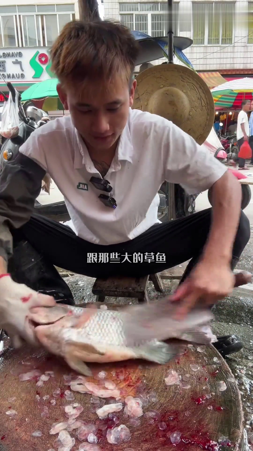 你们有没有吃过这么大的罗非鱼