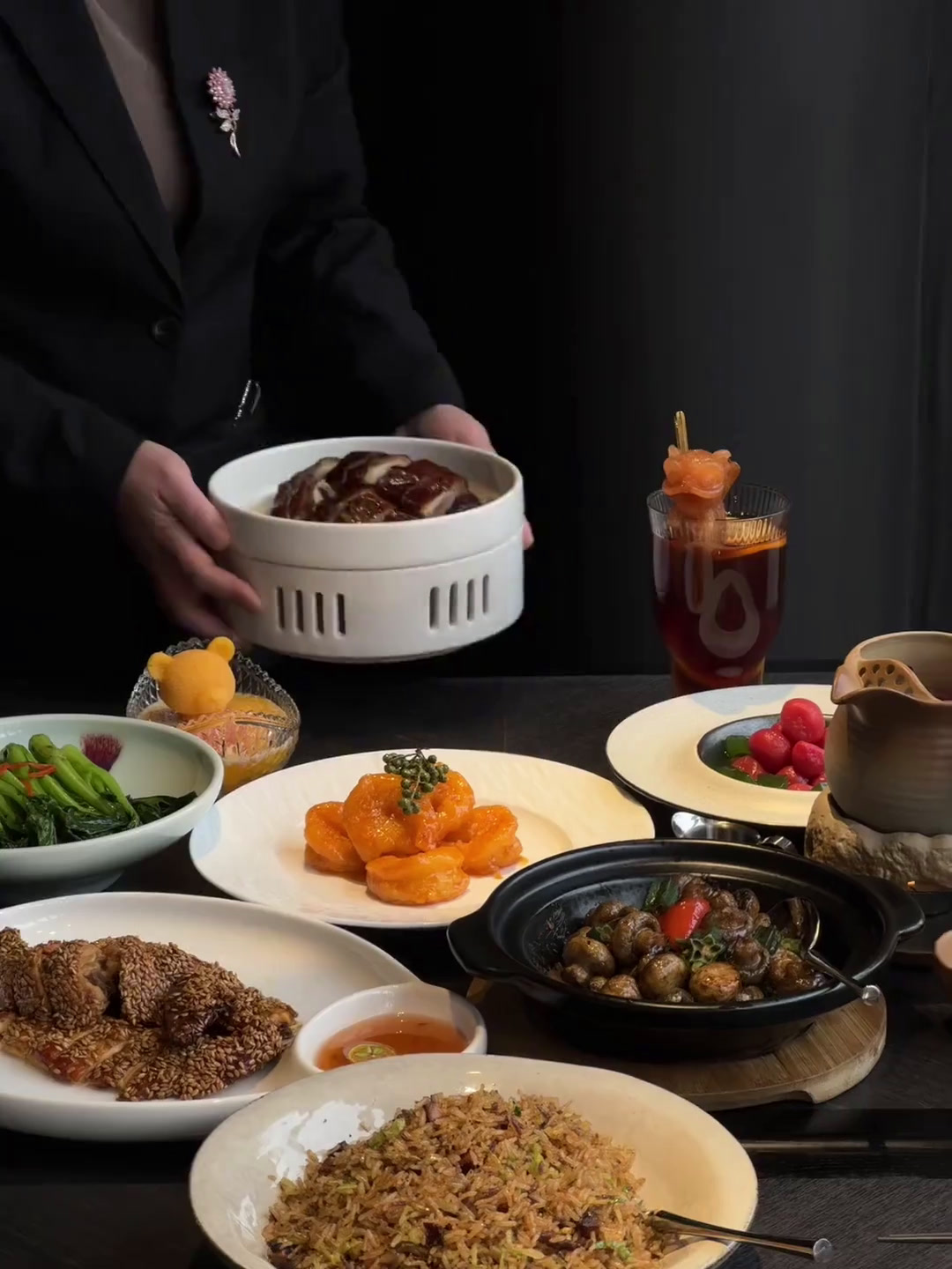 终于在南京吃到了芝麻脆皮鸡!真的好好吃!