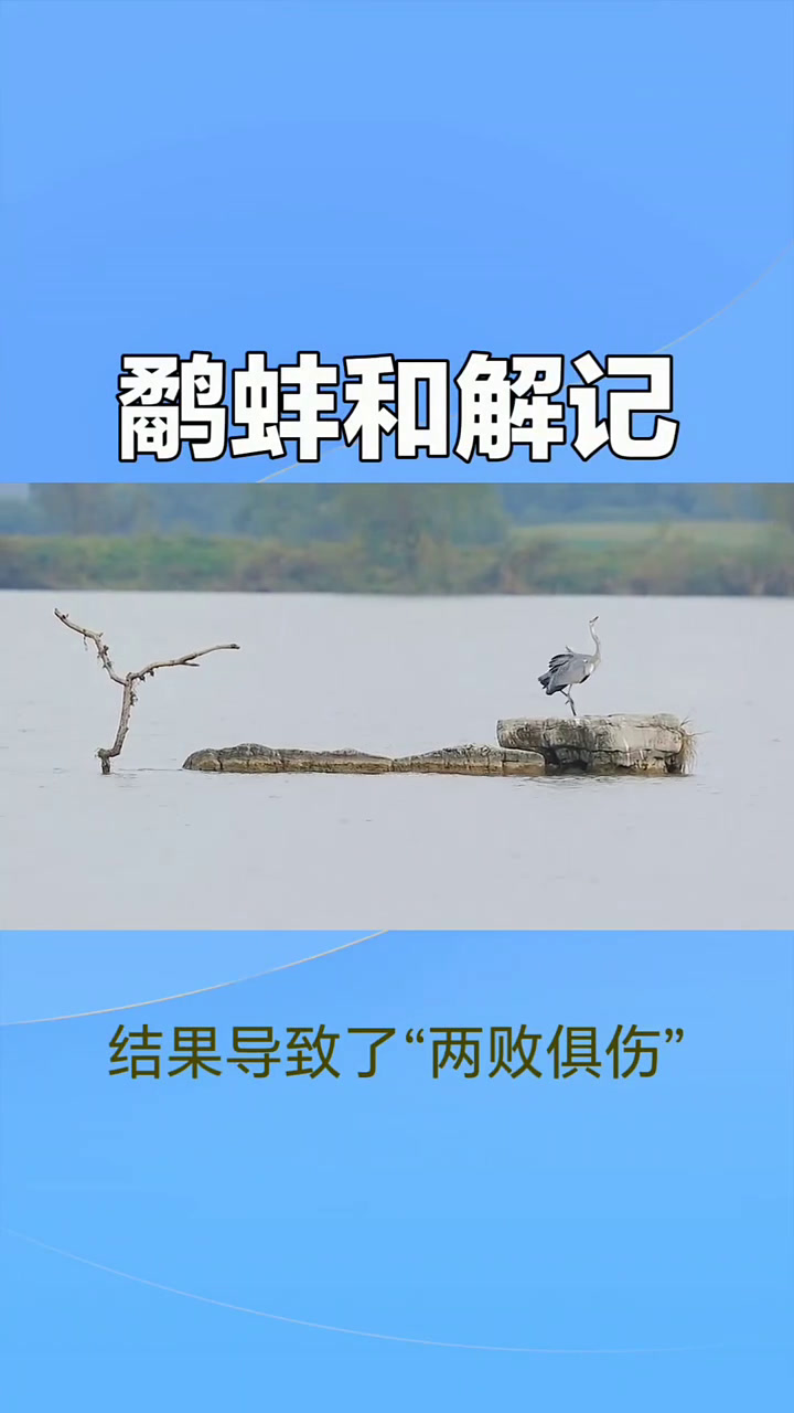 标题:鹬蚌和解记 古今典故趣谈 鹬蚌相争 两败俱伤 和衷共济 从前,鹬和蚌是一对冤家。这天