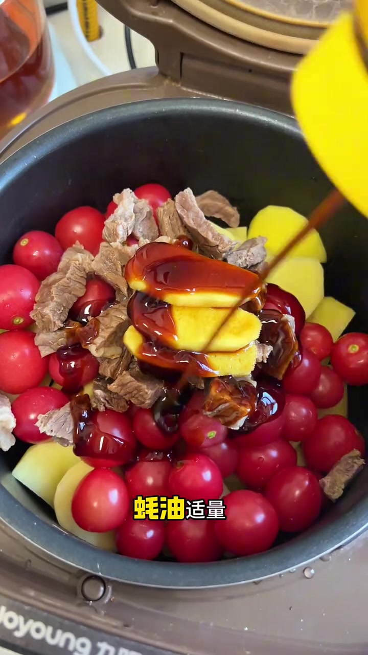 不放一滴油一滴水的懒人版西红柿炖牛肉!有手就会真的好好吃 年夜饭 赶紧做起来惊艳所有人 西
