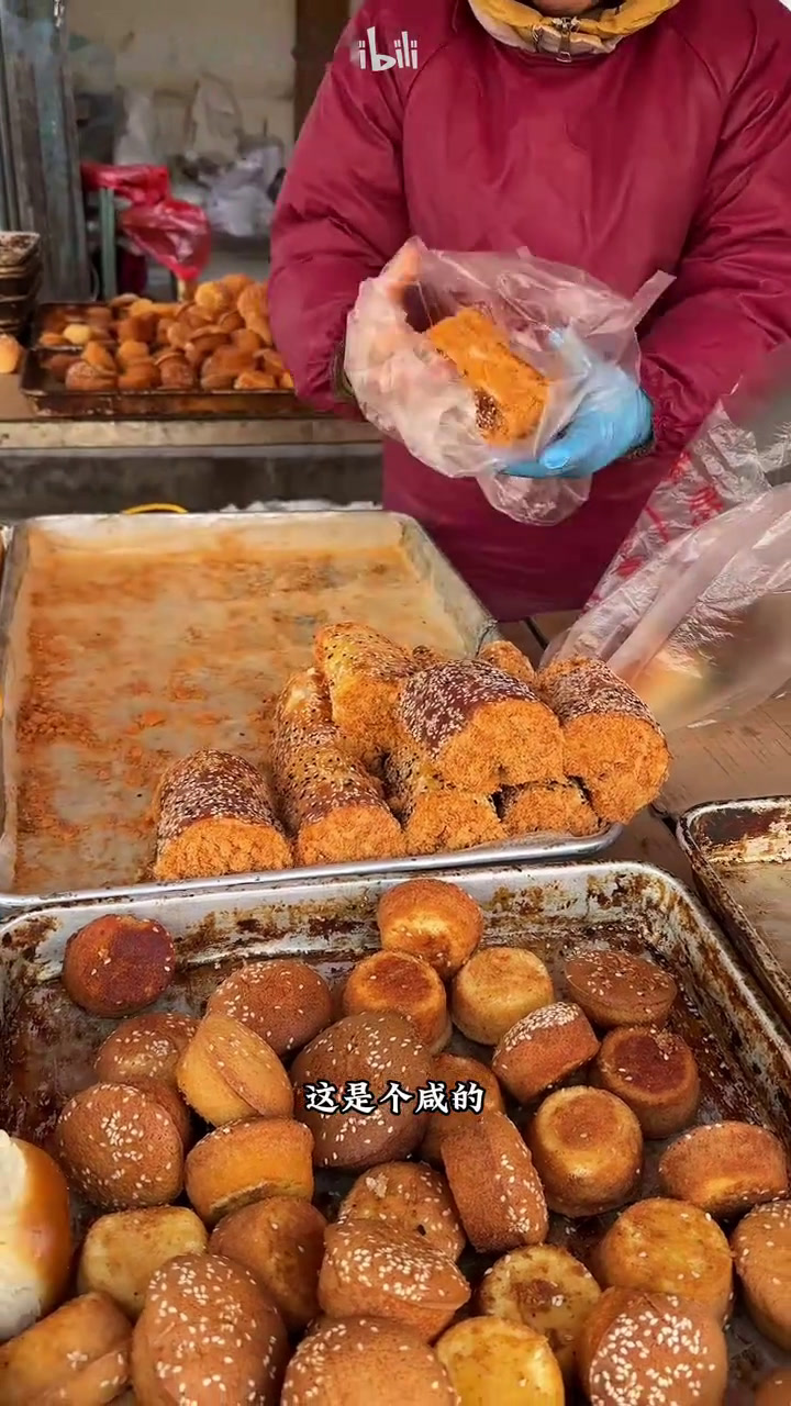 爱吃甜食的人根本不敢正眼看这个面包摊