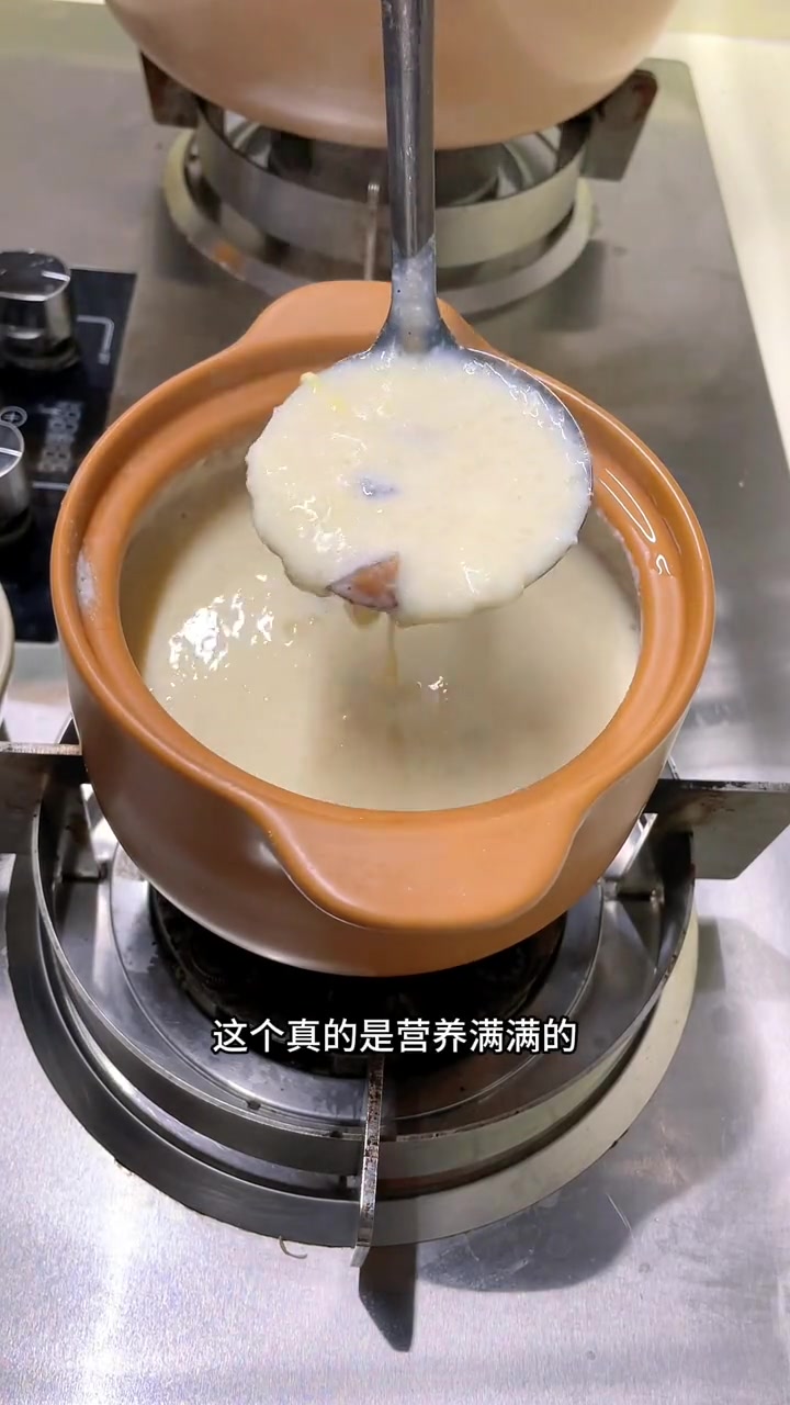 家有三岁小朋友/早餐/山药牛奶鸡蛋羹真很喝,妈妈孩子都很合适哦,今天牛肉吃法也是很合适小朋