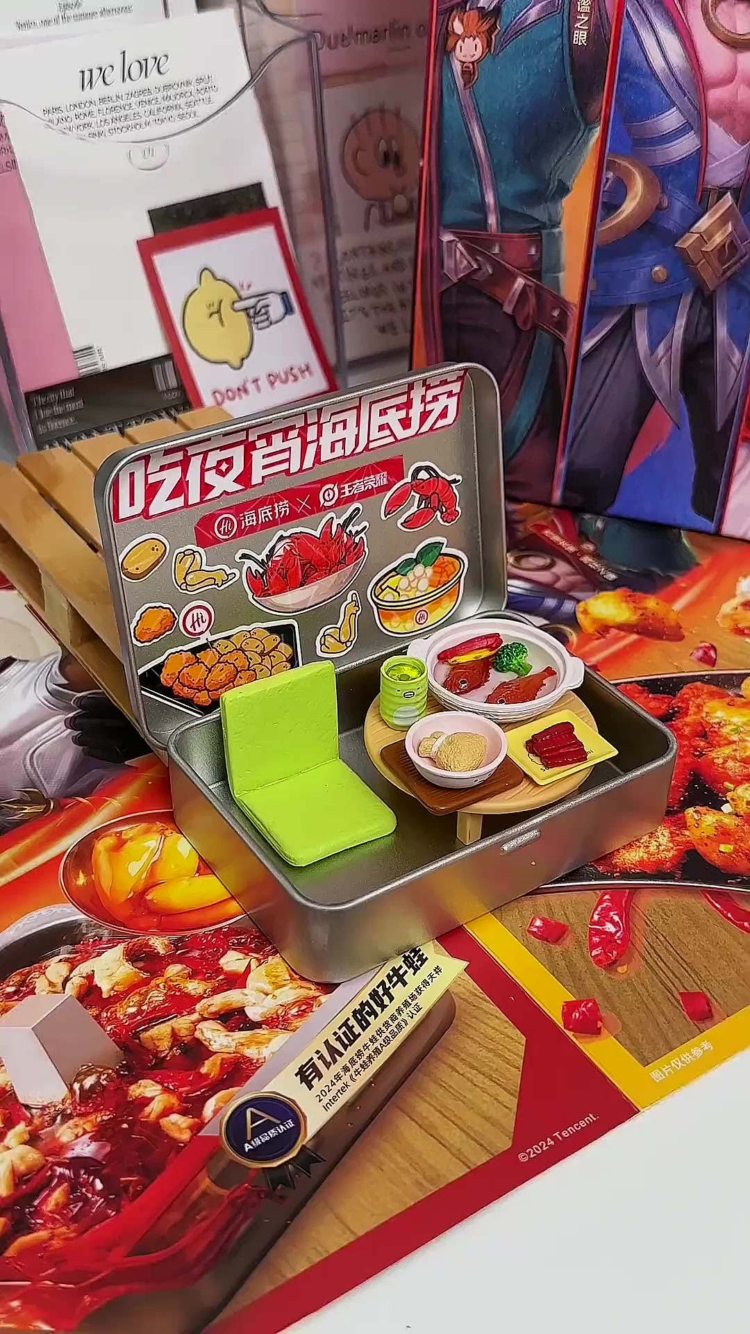 今日份布置|角落生物的夜宵微缩小场景 到底是谁懂～