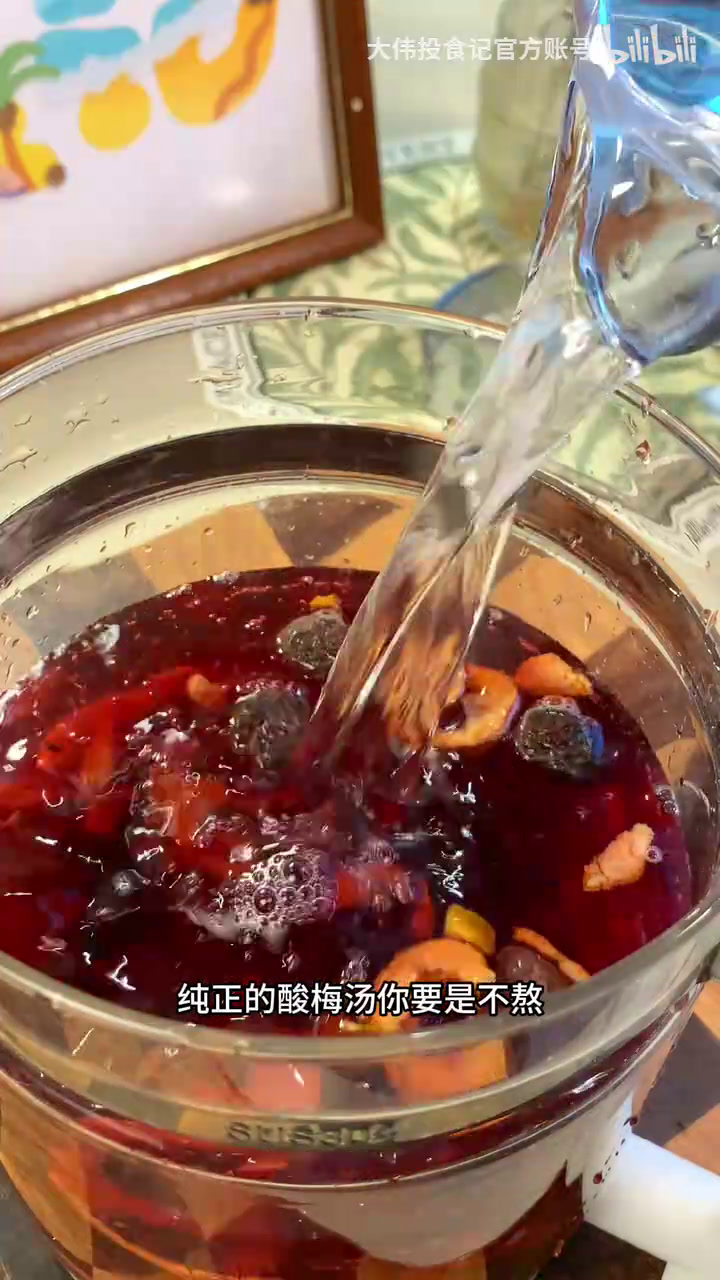 这才是真正意义的酸梅汤