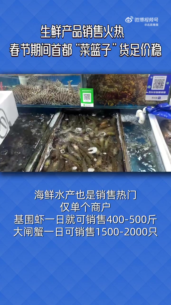 「蔬菜日上市2.5万吨、水果销售增加20%,北京春节菜篮子稳了!」春节临近,批发市场生鲜产