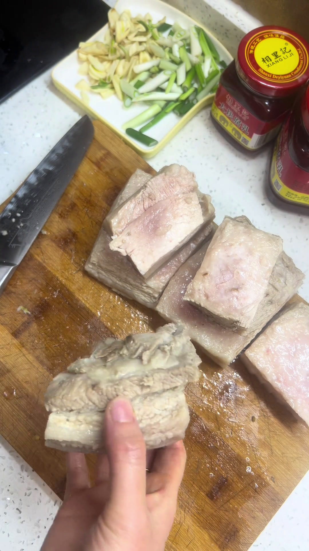 汾阳扣碗酱梅肉 今年的酱梅肉还的是婆婆来做!田师傅妈妈的味道