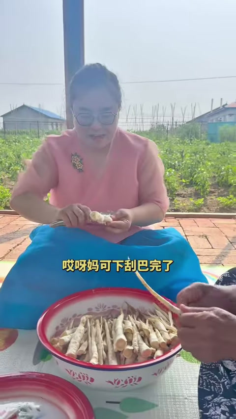 朝鲜族拌桔梗,来延边必吃泡菜之一!