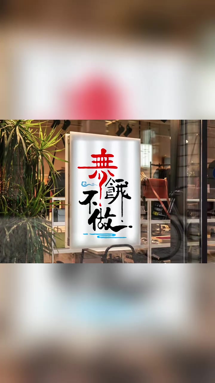 手写创意门头设计,艺术字体设计,手写手绘logo设计