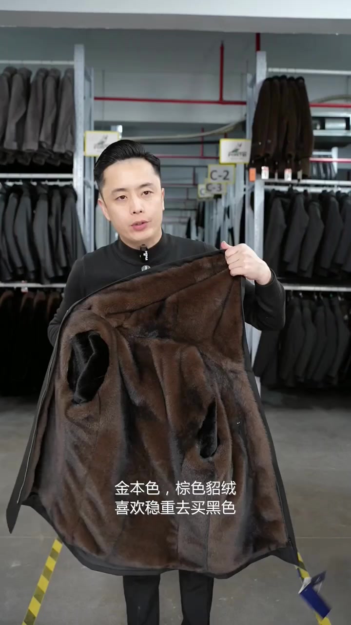 冬天来了,不怕冷的秘密武器!海宁男士派克服,中长款设计更显贴心