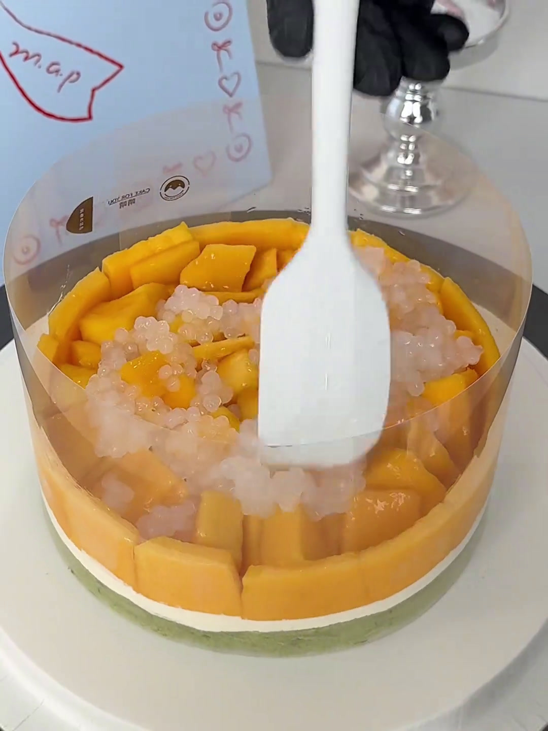 杨枝甘露蛋糕只有一次和无数次