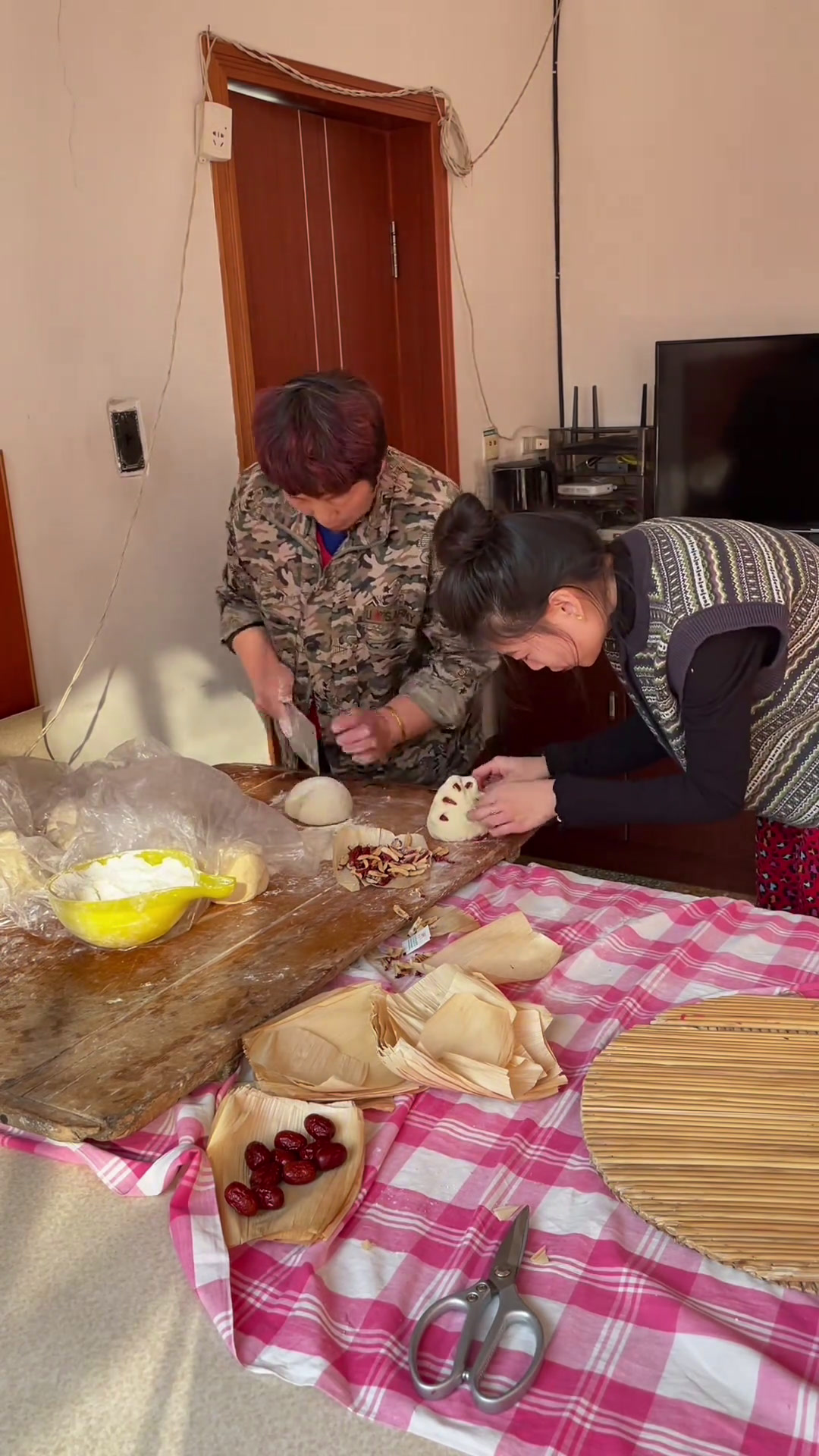 山东人过年必蒸的大枣饽饽