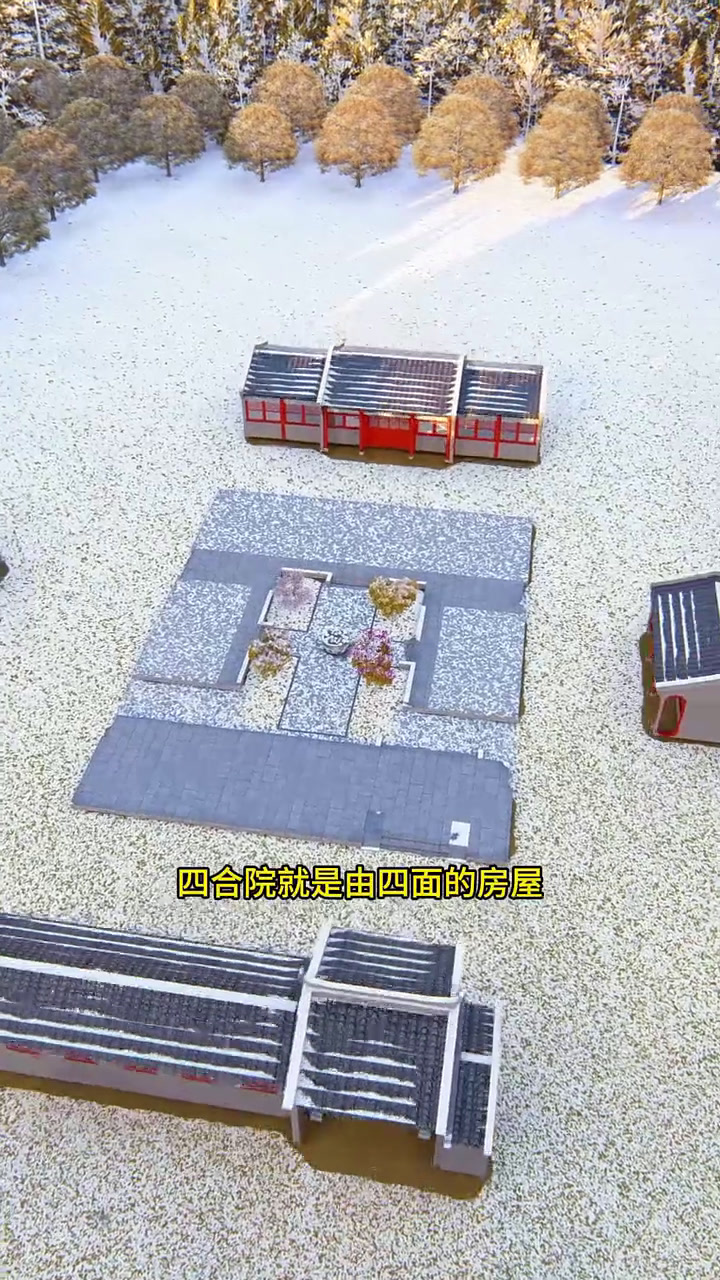 四合院从一进至三进的布局演变