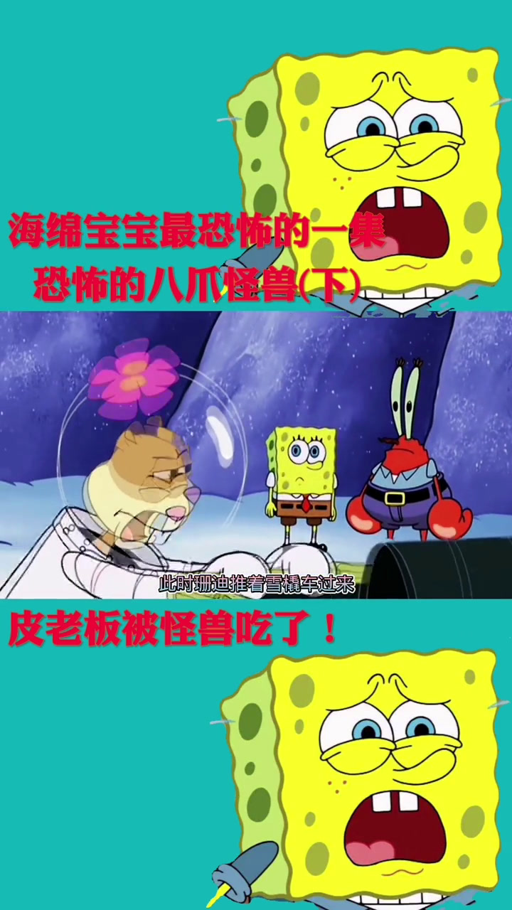 海绵宝宝 派大星 海绵宝宝章鱼哥