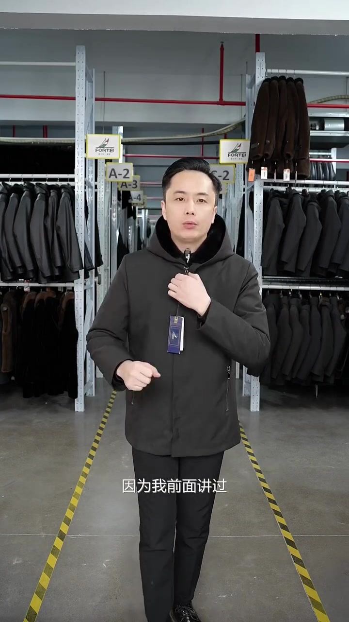 冬天不怕冷的秘密,海宁男士派克服让你既暖又时尚!可脱卸设计,中长款更显大衣风范